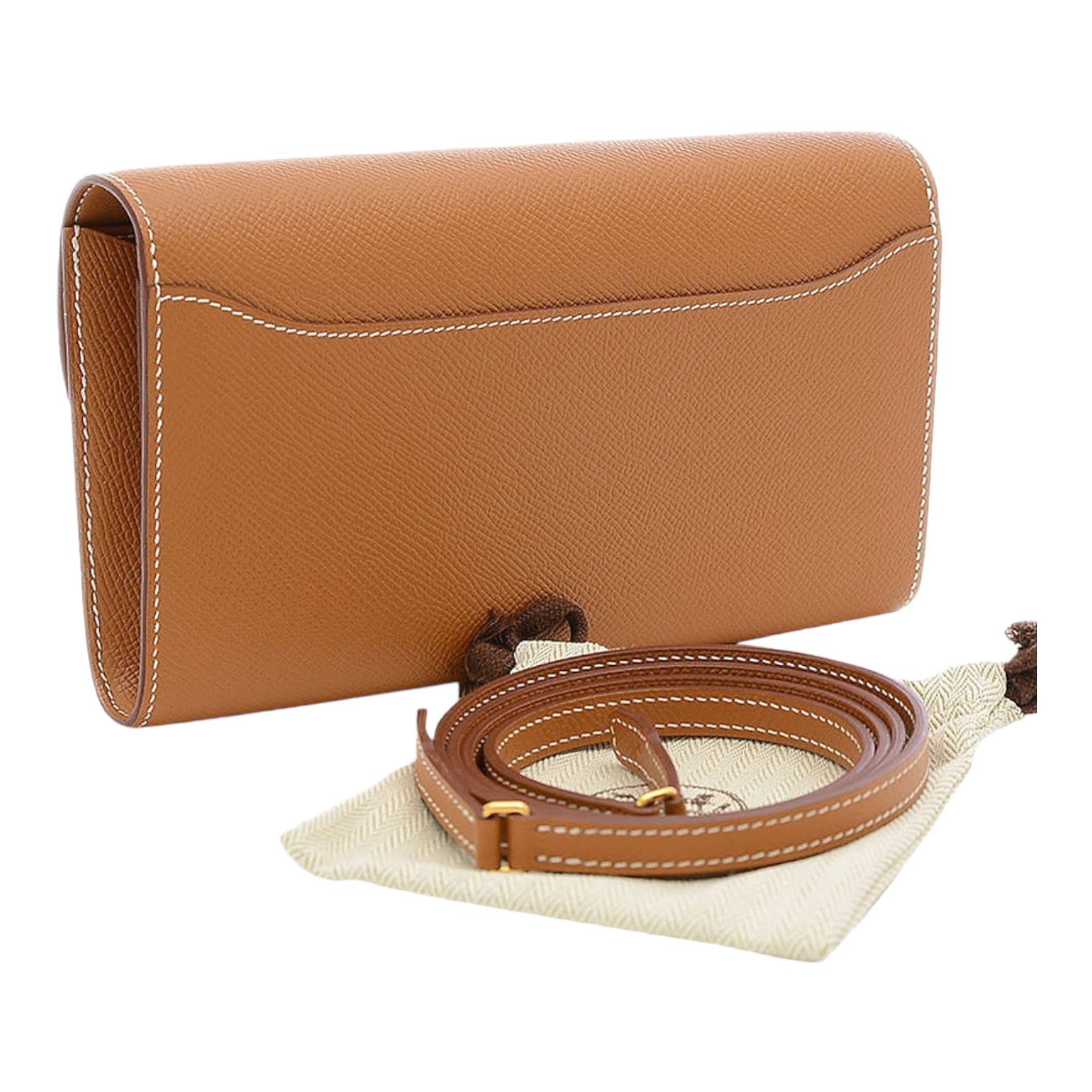 Hermes Constance to Go Epson Gold Z Engraved Purse