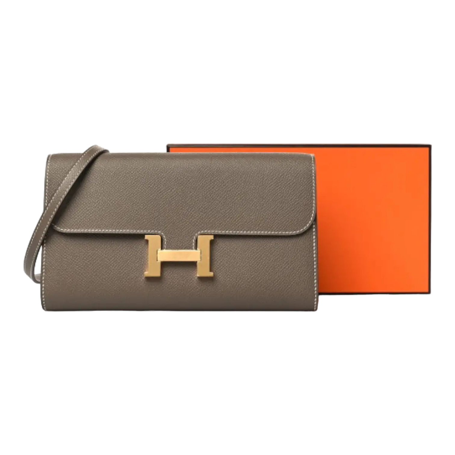 Hermes Constance to Go Epson Brown