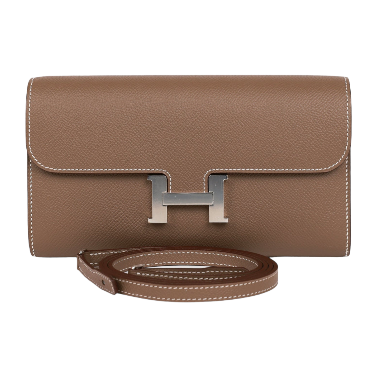 Hermes Constance Wallet To Go Epsom Palladium Hardware