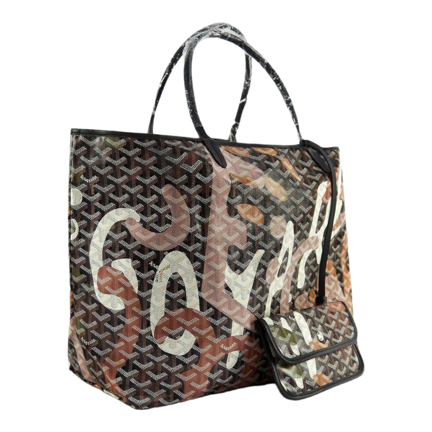 Goyard Saint Louis GM Lettres Camouflage Graffiti Bag