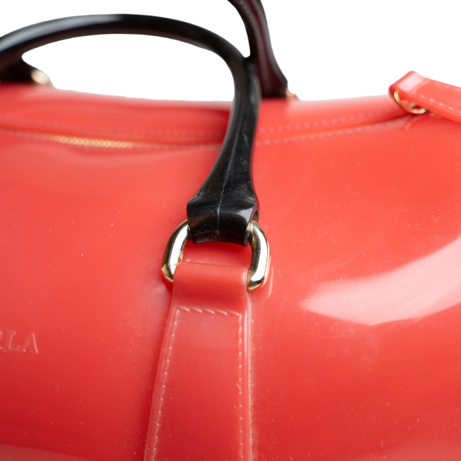 Furla Handle Candy Bag Red