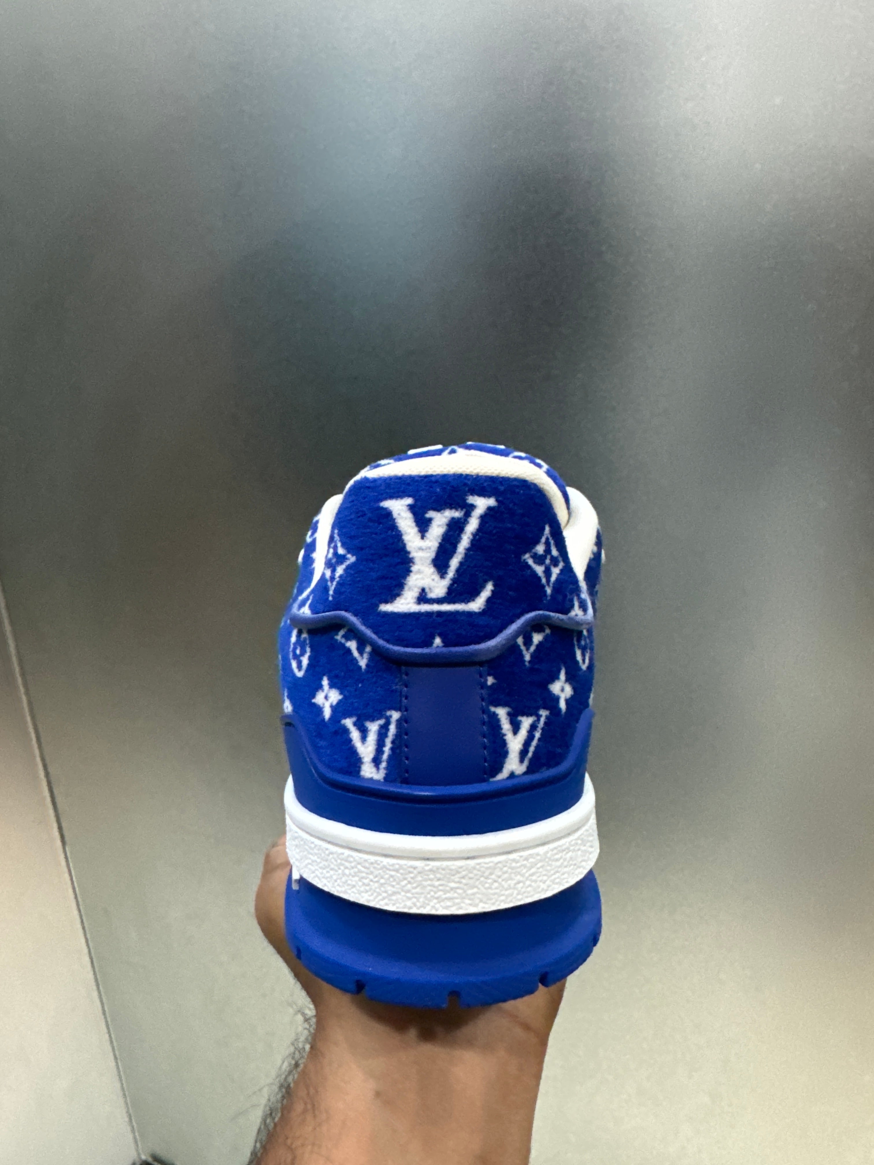 LV Trainer Sneaker Blue (Brand New)